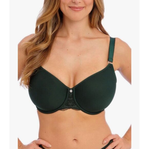 Fantasie Women's Reflect Underwire Bandless Spacer T-Shirt Bra Black 32H - Picture 1 of 5